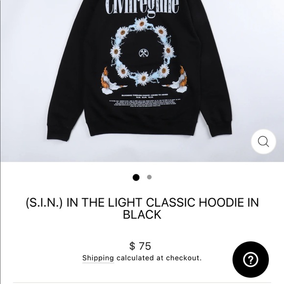 Strength in Numbers 🐺 Civil Regime hoodie 💪 - Picture 7 of 7